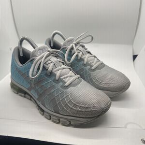 Asics Shoes Women Size 8 Gel Quantum 180 Ice Mint/Stone Grey Running Sneakers